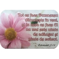 Magnet cartonat rotunjit, Tot ce face Dumnezeu... Magnet cartonat rotunjit, Tot ce face Dumnezeu...